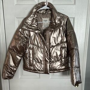 Abercrombie Champagne Mini Puff